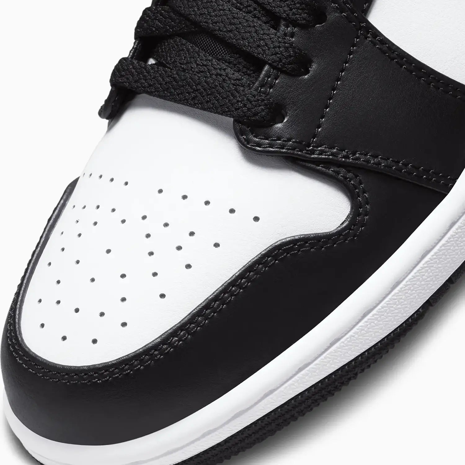 Men's Air Jordan 1 Low "Black White Grey"