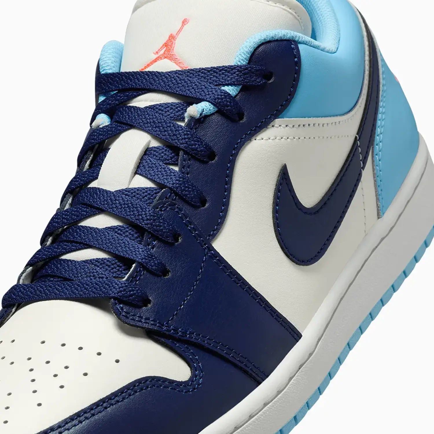 Men's Air Jordan 1 Low "Sail Blue Chill"