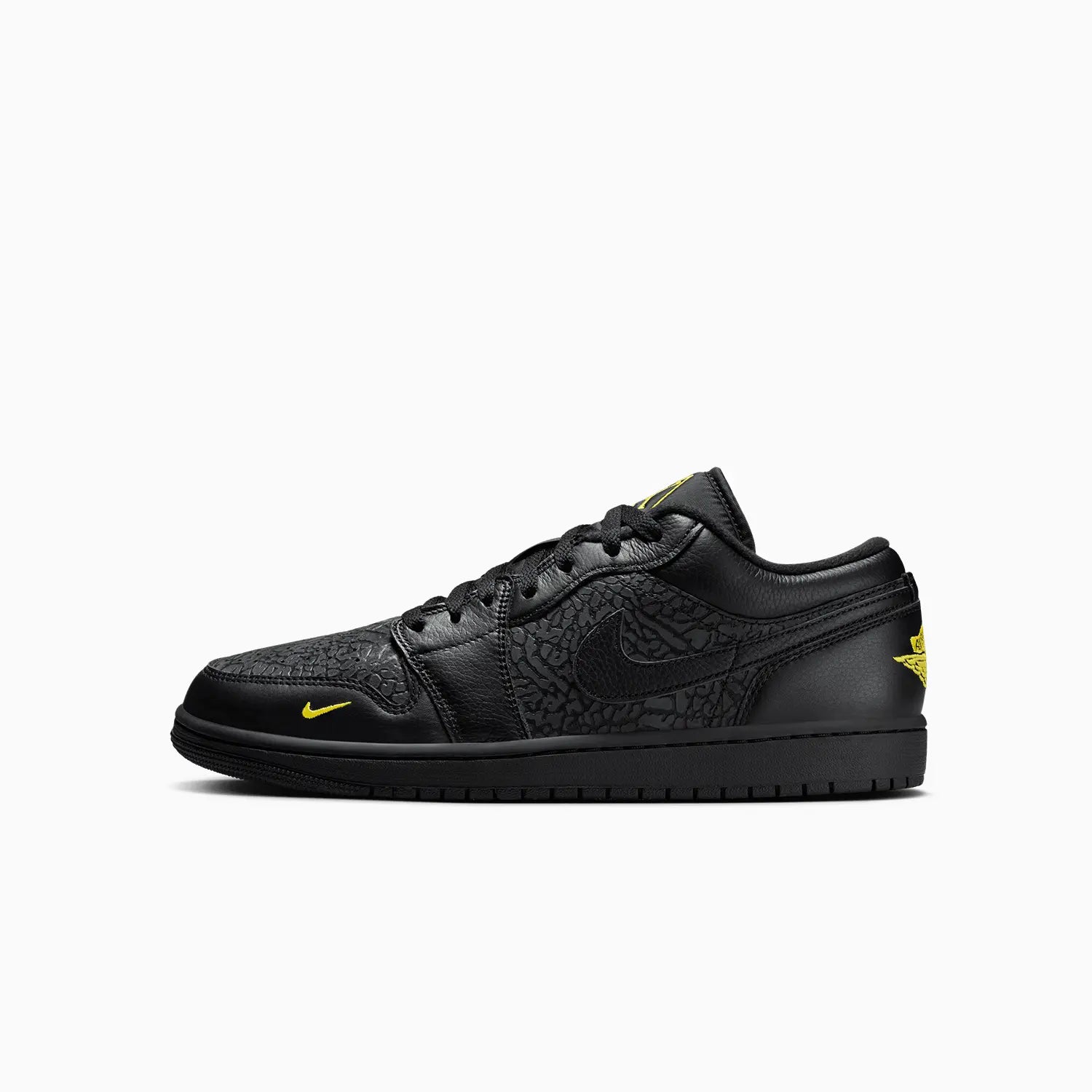 Men's Air Jordan 1 Low SE "Black Elephant Print"