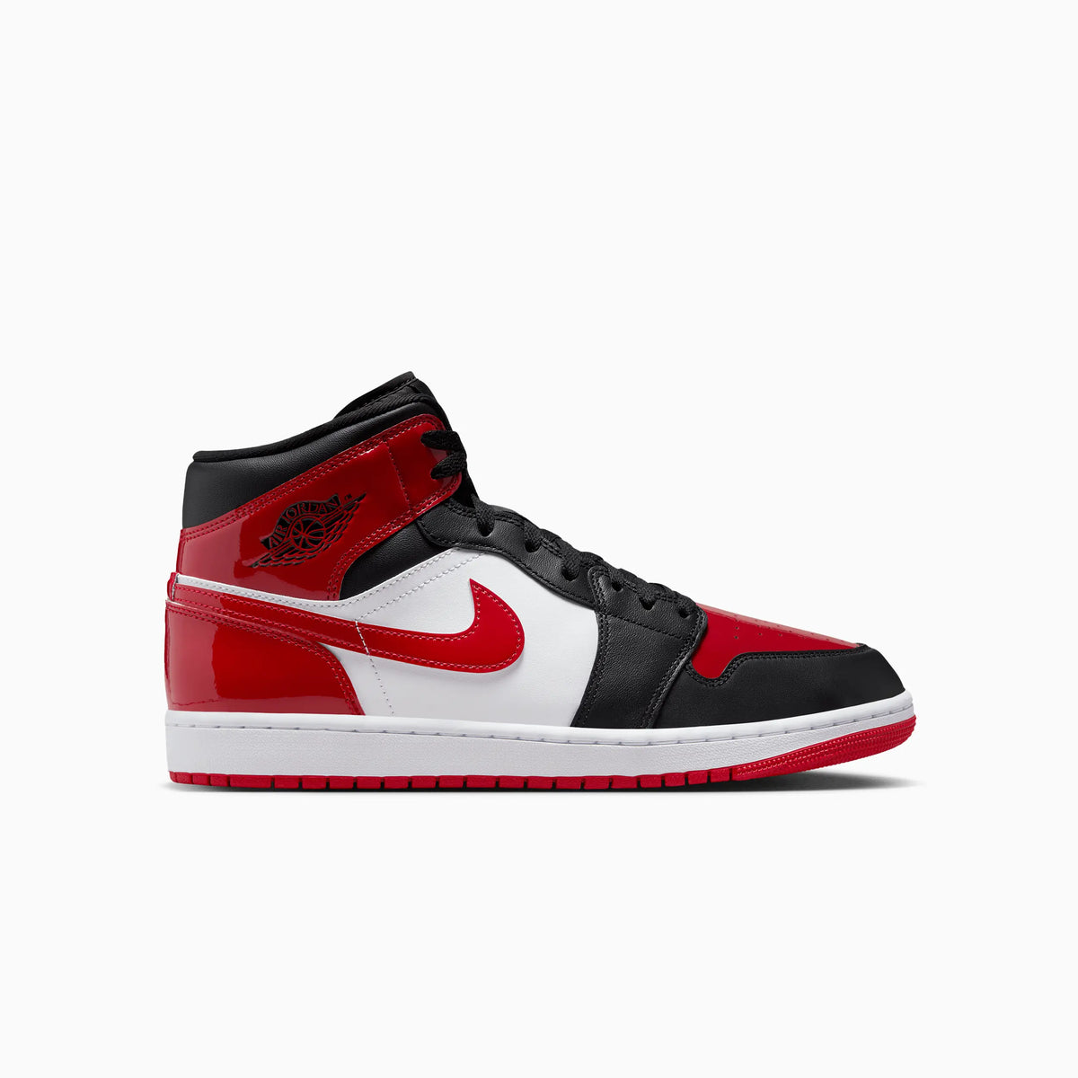 シューズ(男性用) NIKE AIR JORDAN 1 MID BRED TOE 1 Jordan Men's Air Jordan 1 Mid SE 