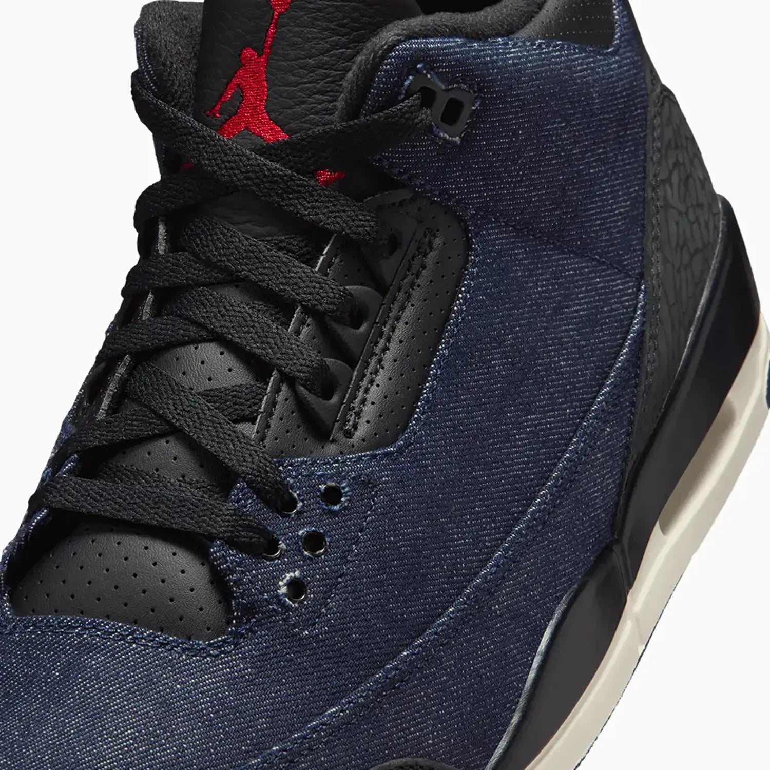 Men's Air Jordan 3 X Levis "Indigo and Gym Red"