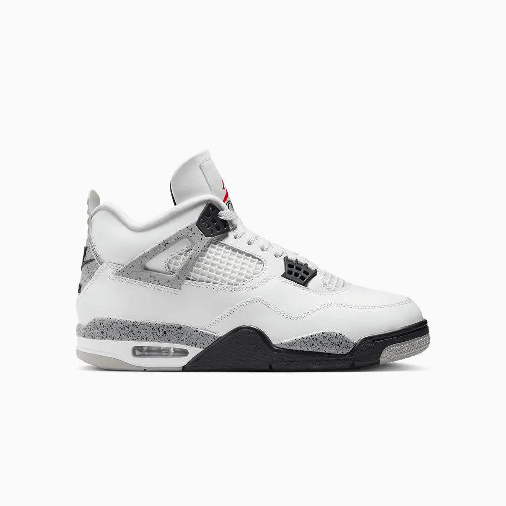 Nike Air Jordan 4 Retro White Cement Retro Sneakers - Size 8 mens Air Jordan 4 Retro  main image 4