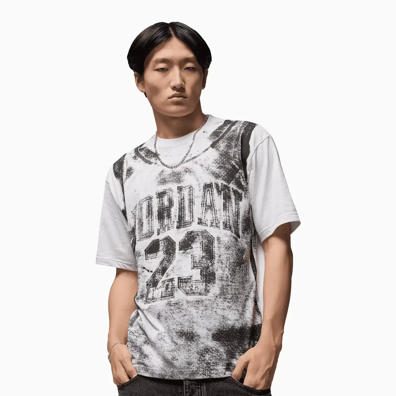 Men's Brooklyn Short Sleeve T-Shirt Jordan - Tops and Bottoms USA