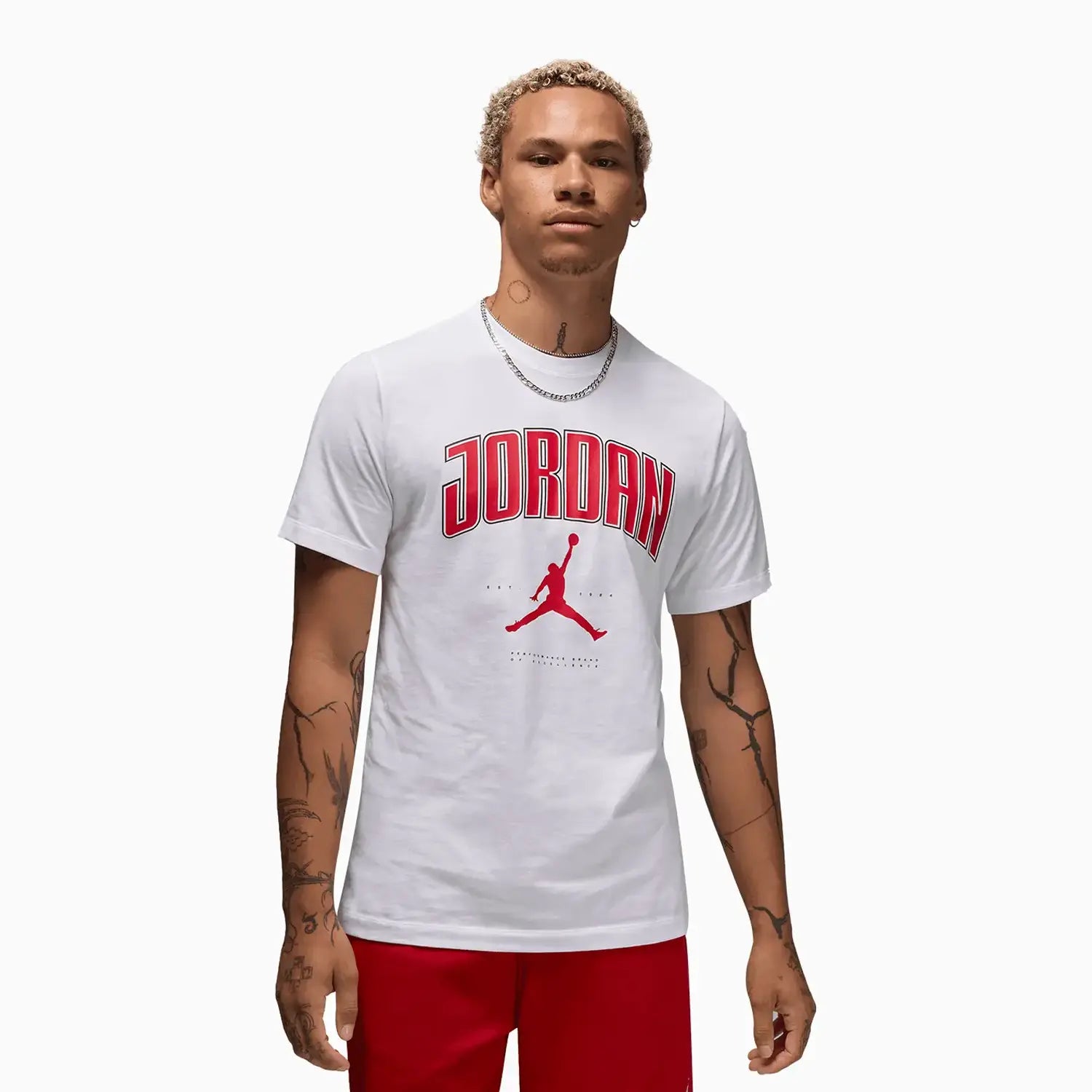 Men's Brooklyn T-Shirt and Shorts Outfit Jordan - Tops and Bottoms USA