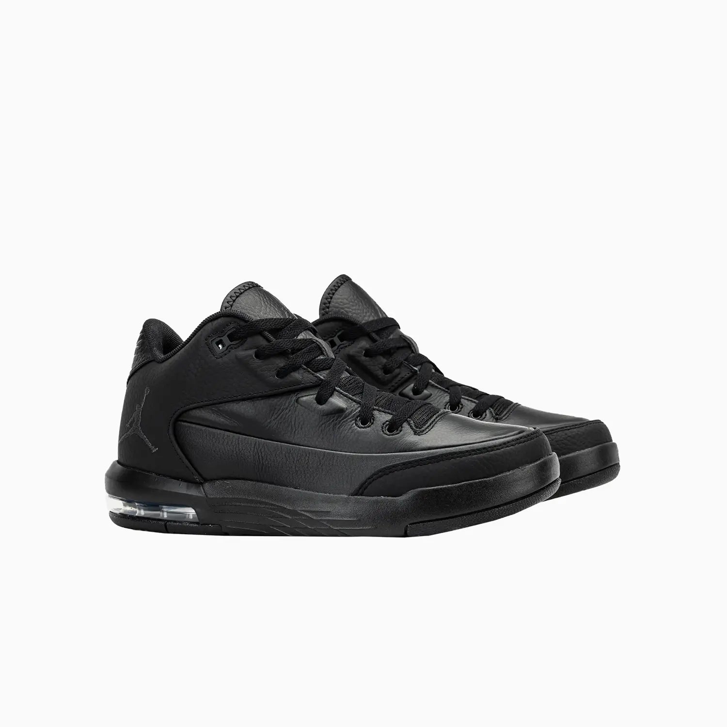 Jordan Flight Origin Black And Metallic Silver Jordan Flight