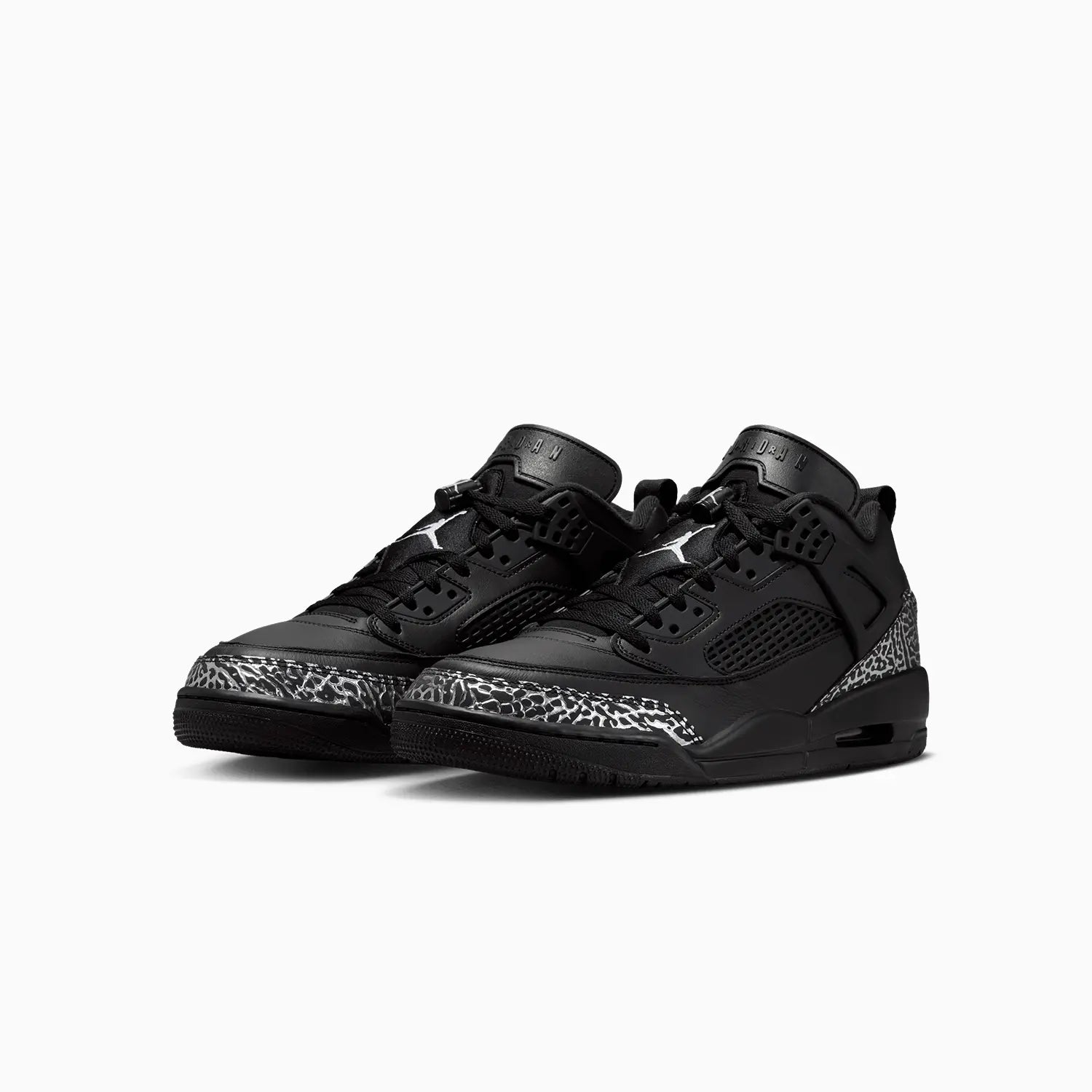 Men's Jordan Spizike Low "Black Metallic Silver"