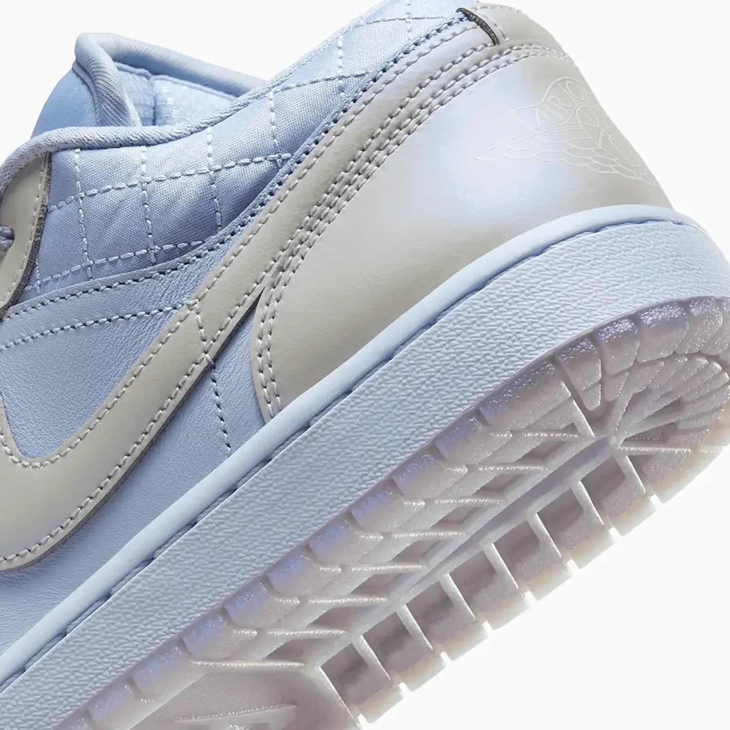 Women's Air Jordan 1 Low SE "Ghost Pearlized Quilt" Jordan - Tops and Bottoms USA