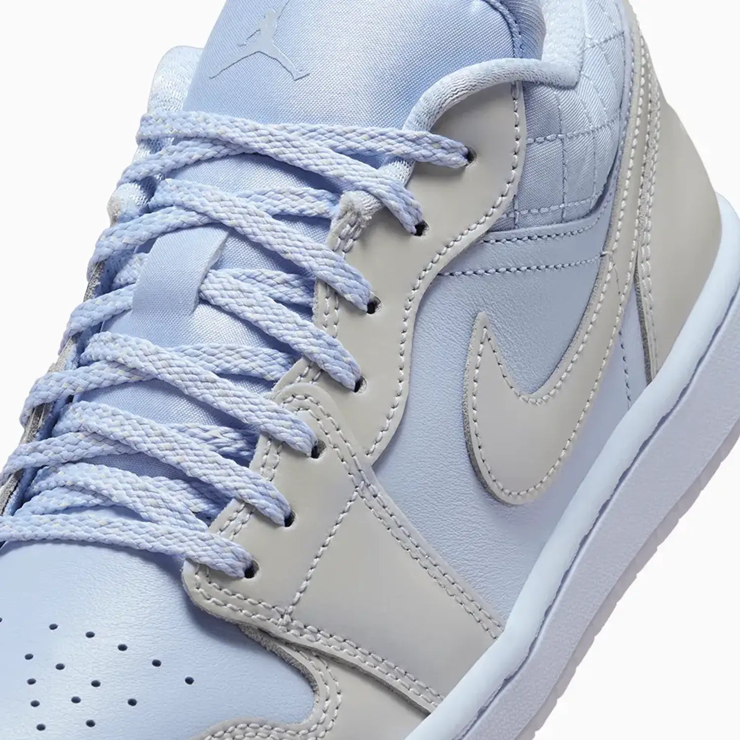 Women's Air Jordan 1 Low SE "Ghost Pearlized Quilt" Jordan - Tops and Bottoms USA