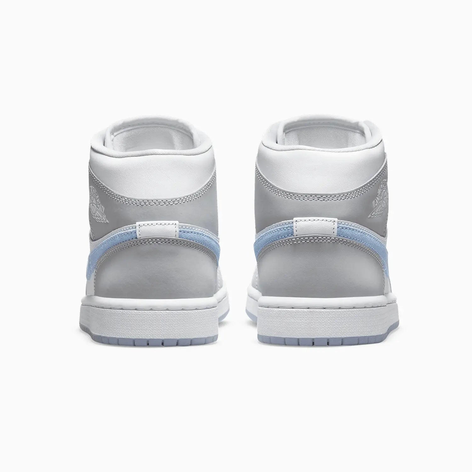 Women's Air Jordan 1 Mid "Wolf Grey Aluminum" Jordan - Tops and Bottoms USA