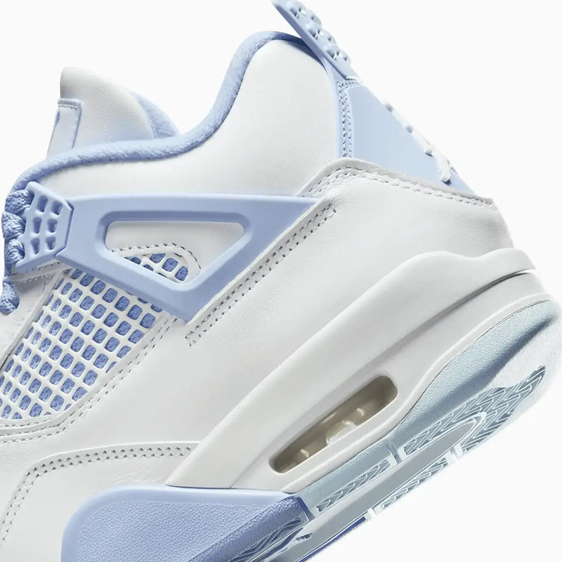 AJ4 Mid “Forget Me Not”  - Heel Tab Shot