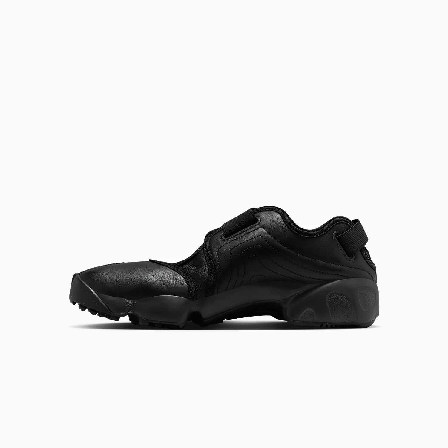 Women's Air Rift Leather "Triple Black" Nike - Tops and Bottoms USA