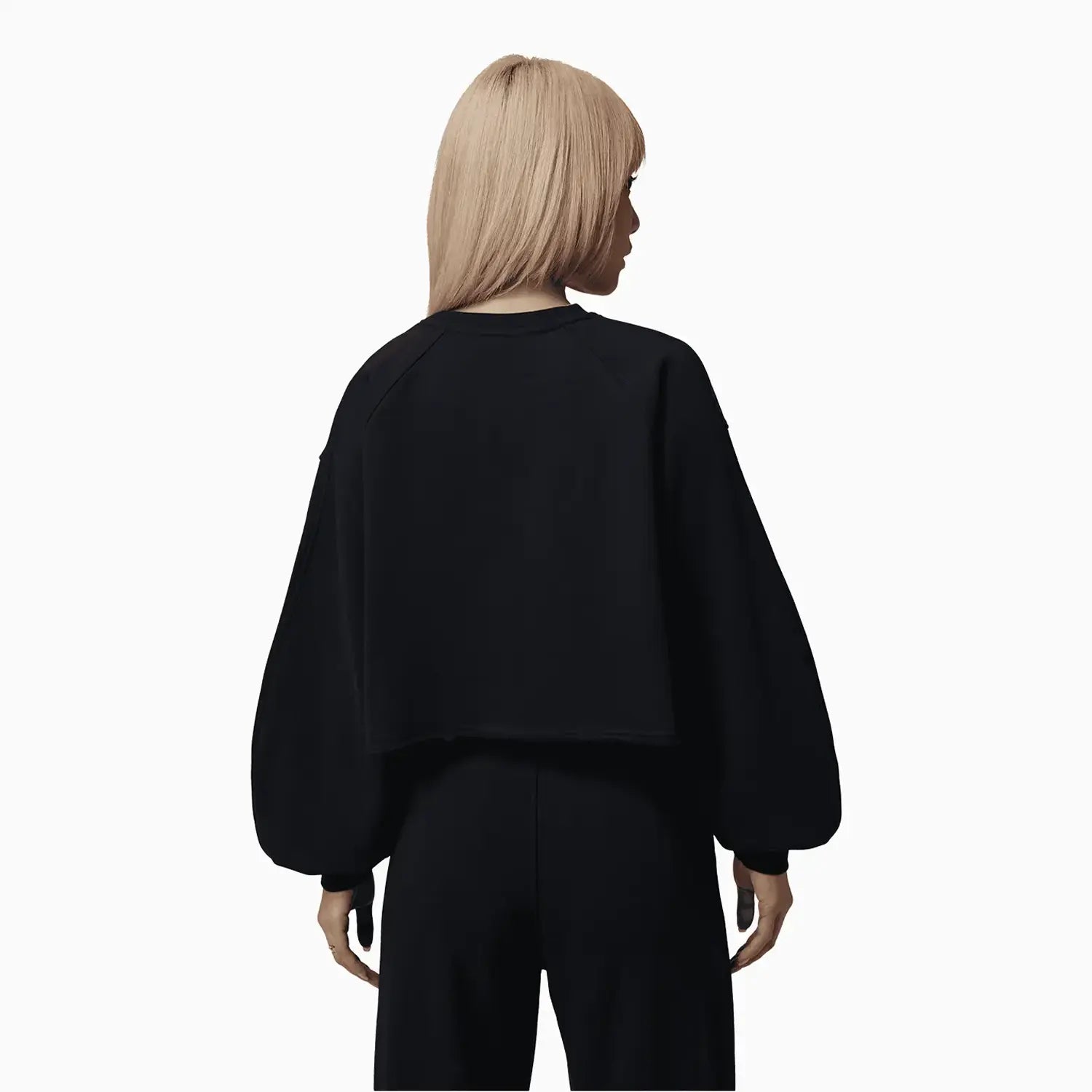 Women's Flight Cropped Fleece Open-Hem Outfit