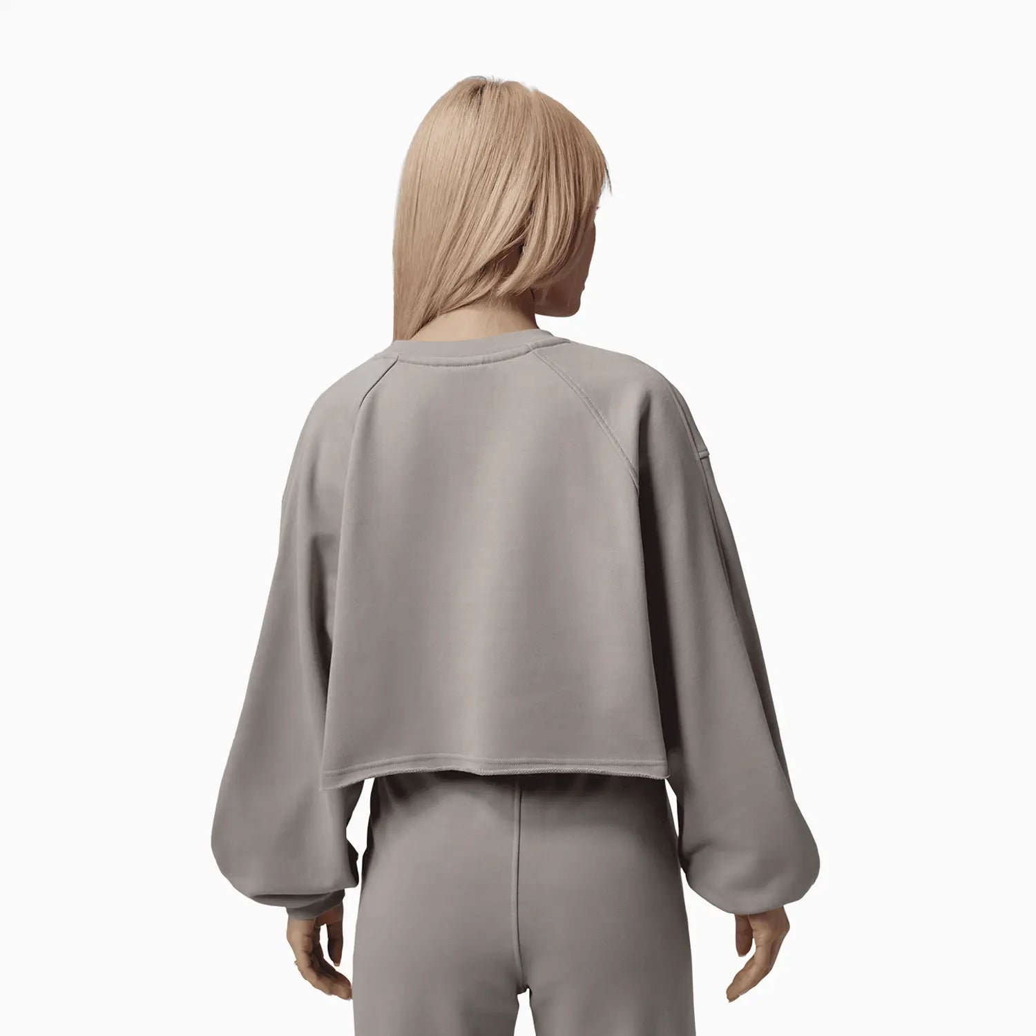 Women's Flight Cropped Fleece Open-Hem Outfit