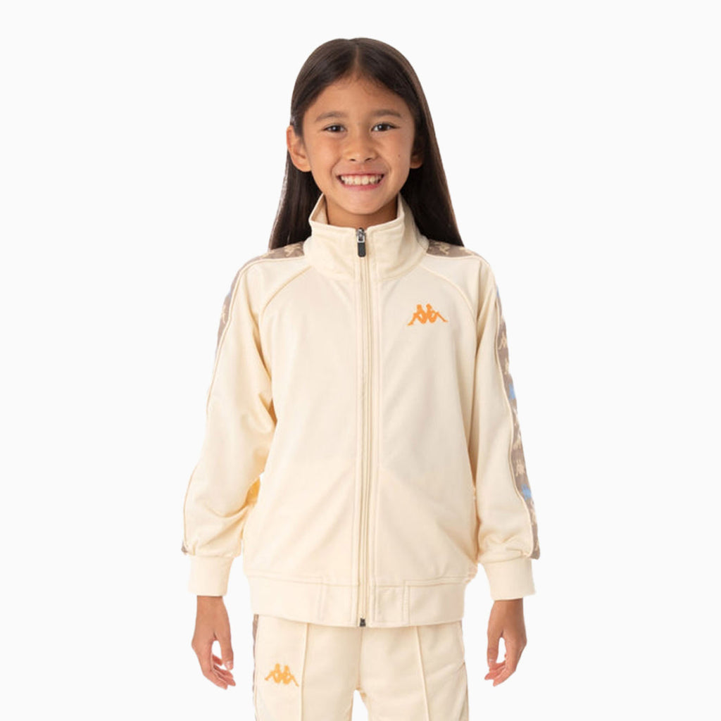 Nike Sportswear Trainingspak Poly Full-Zip Hooded Kids Beige Gebroken Wit Nike Sportswear Trainingspak Poly Full-Zip Hooded Kids Beige Gebroken Wit