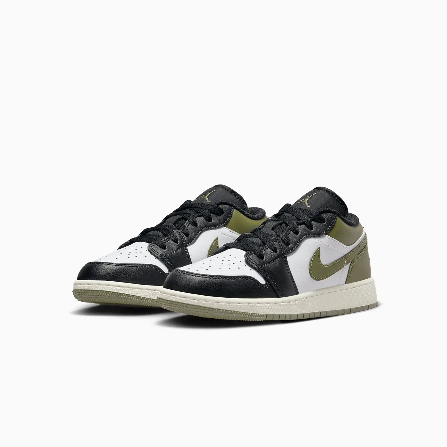 kids-air-jordan-1-low-black-toe-medium-olive-grade-school-553560-092
