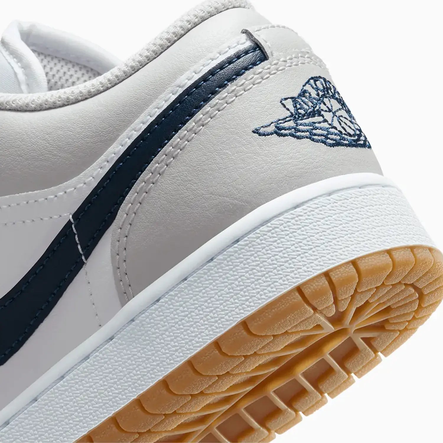 Kid's Air Jordan 1 Low "Neutral Grey" Grade School Jordan - Tops and Bottoms USA