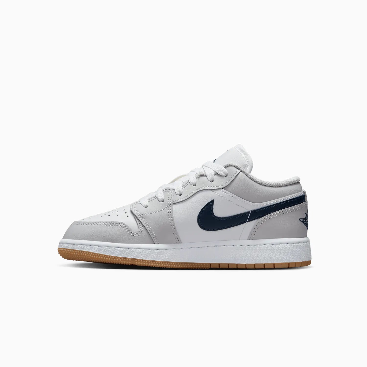 Kid's Air Jordan 1 Low "Neutral Grey" Grade School Jordan - Tops and Bottoms USA