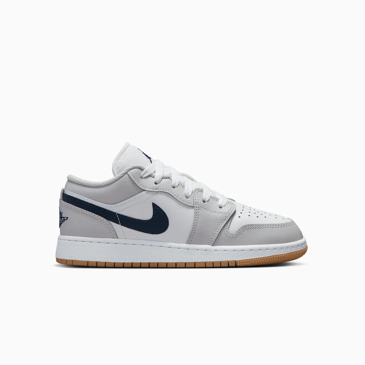 Kid's Air Jordan 1 Low "Neutral Grey" Grade School Jordan - Tops and Bottoms USA