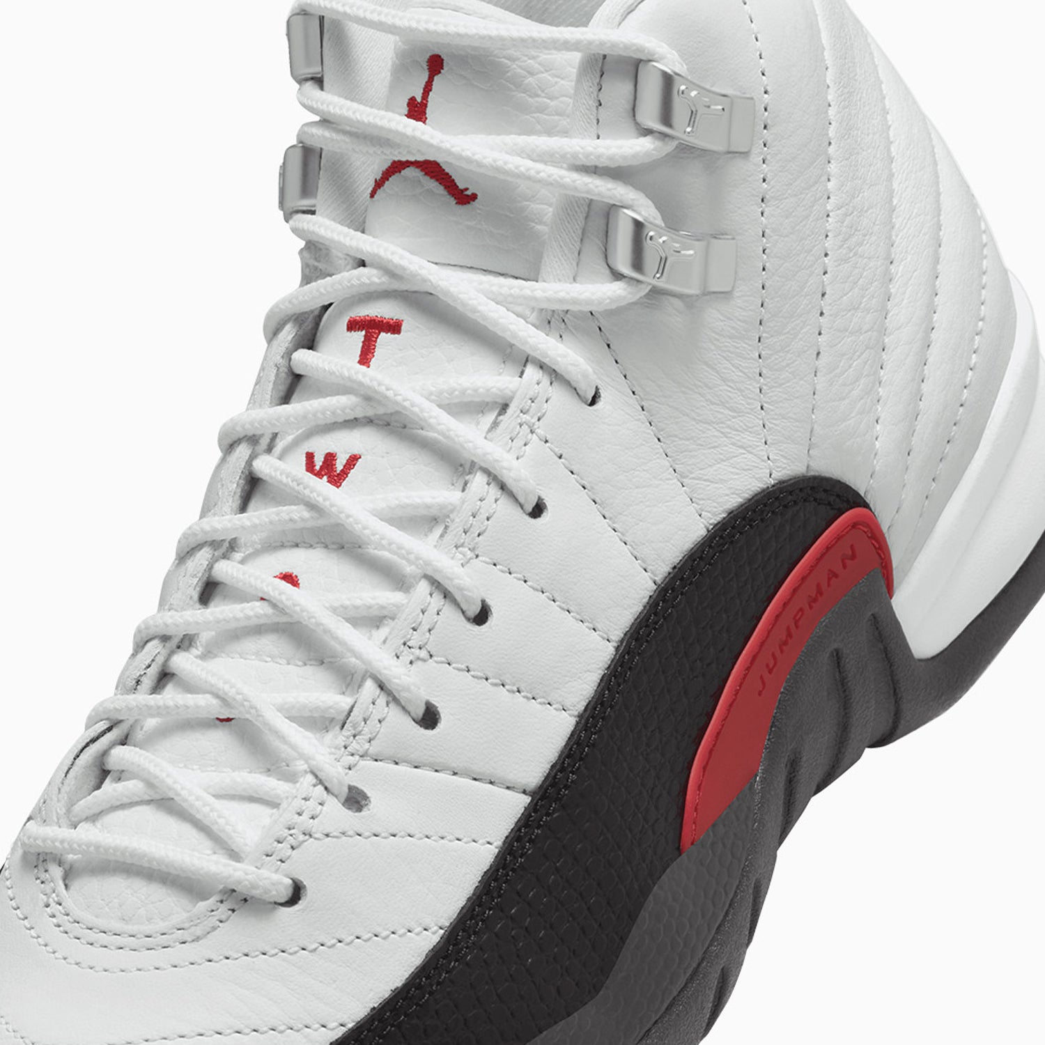 And White Retro 12 Gym Red Toddler White Jordan 12 Gym Red Toddler
