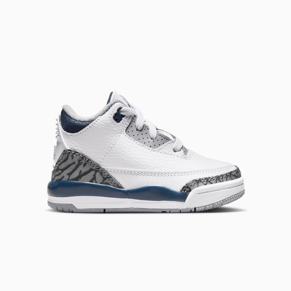 Air Jordan Toddlers Retro 3 'Midnight Navy' Td Sneakers