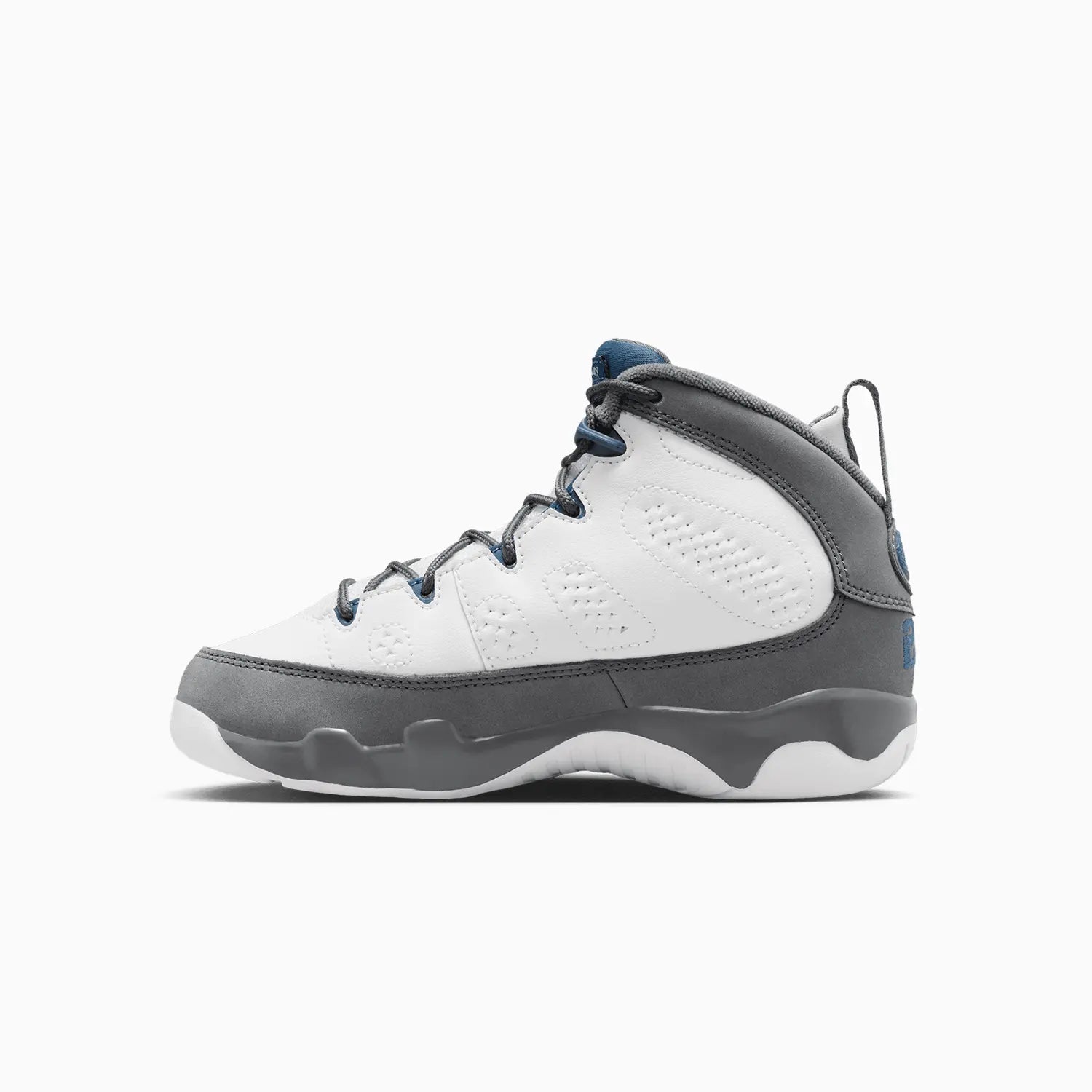 Kid's Air Jordan 9 Retro "Flint Grey" Pre School