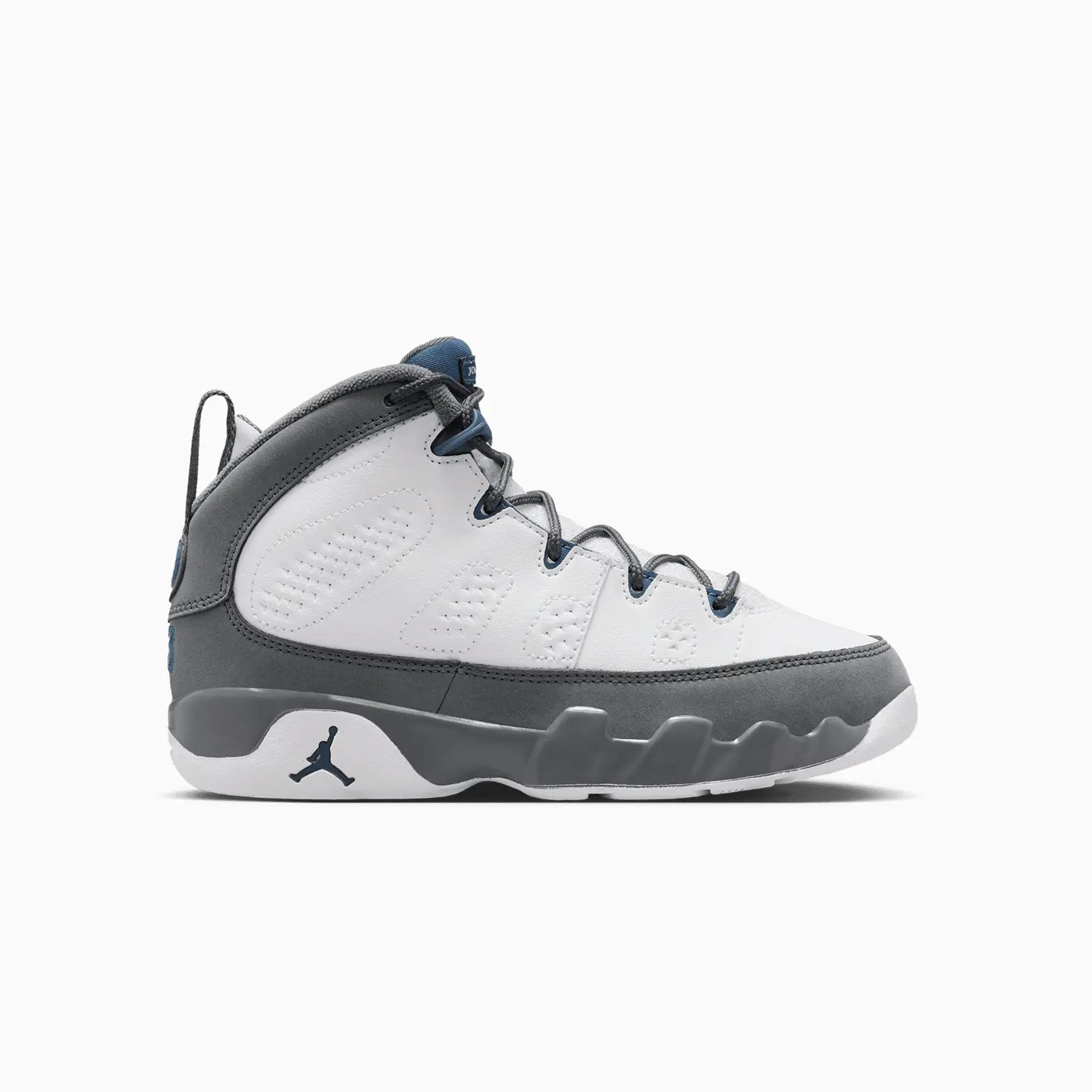 Kid's Air Jordan 9 Retro "Flint Grey" Pre School