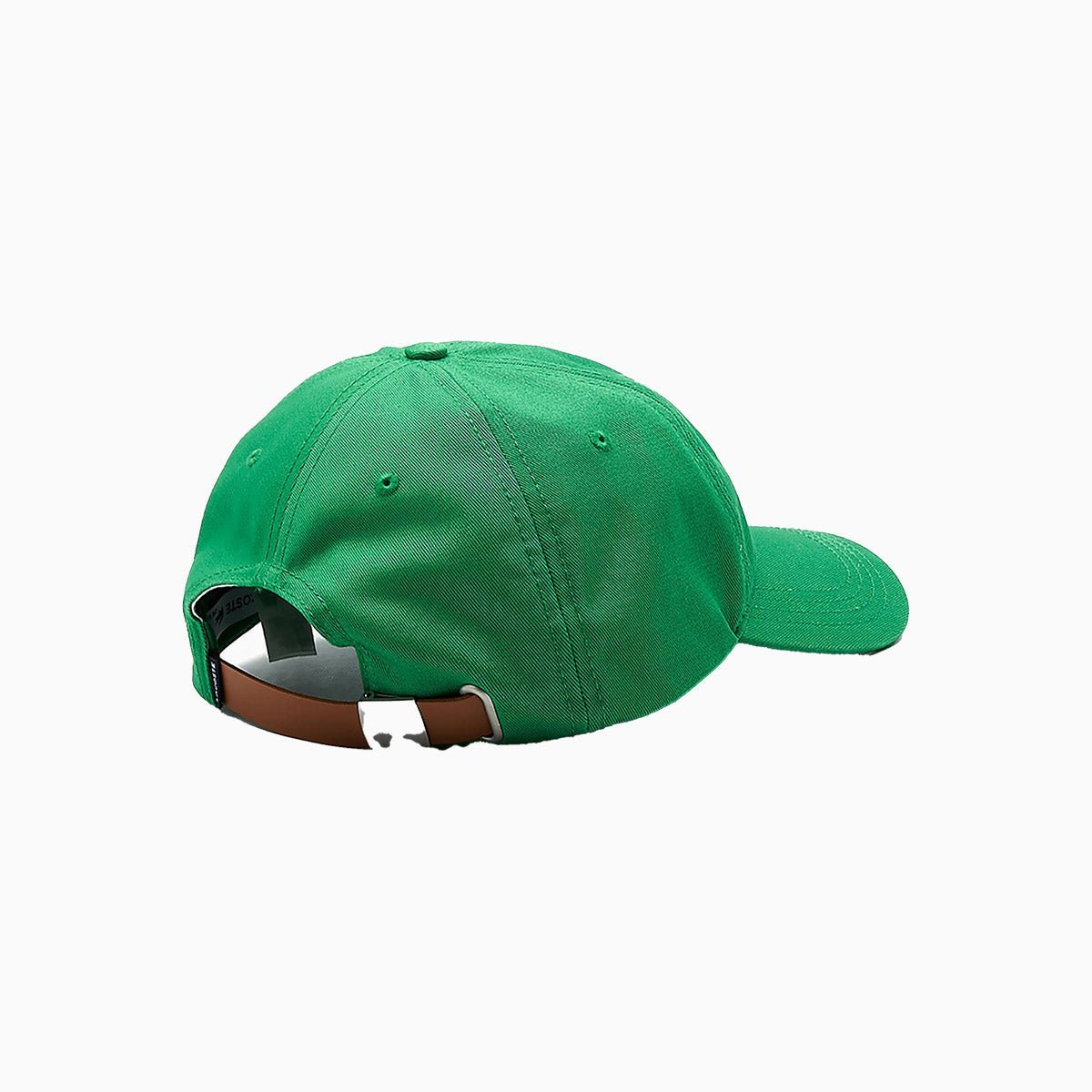 Contrast Strap And Oversized Crocodile Cotton Cap