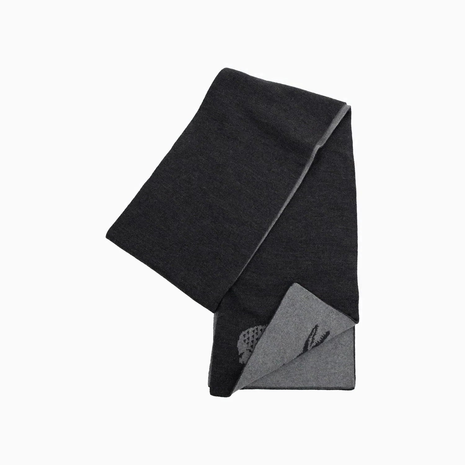 Intersia Crocodile Double Face Scarf