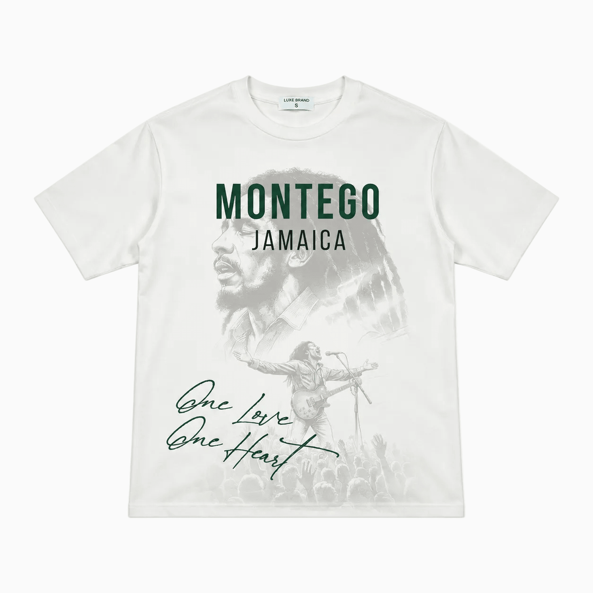 Men's Bob Marley Graphic T-Shirt Luxe - Tops and Bottoms USA