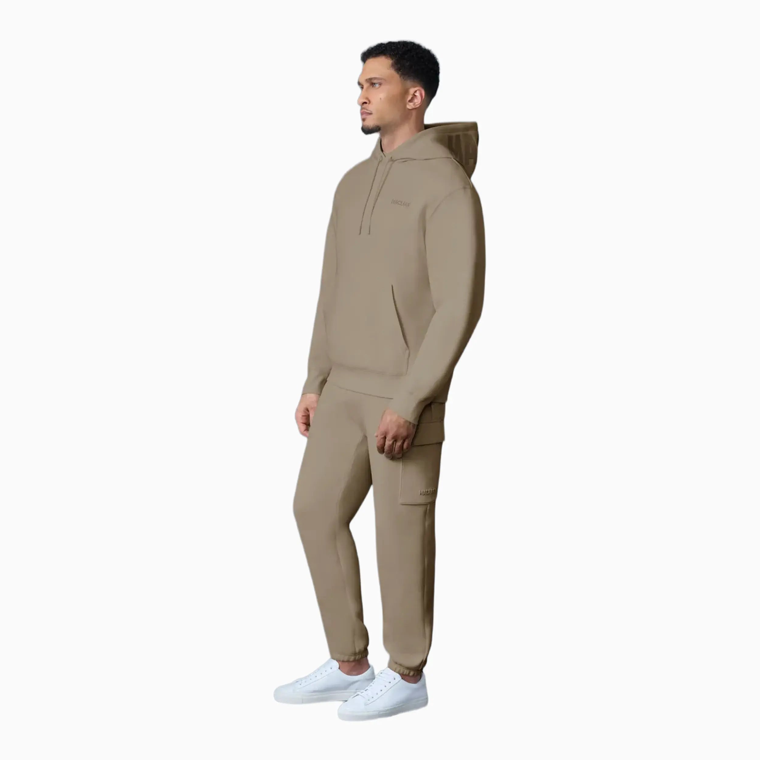 KOLTON Double-Face Jersey Logo Hoodie Mackage - Tops and Bottoms USA