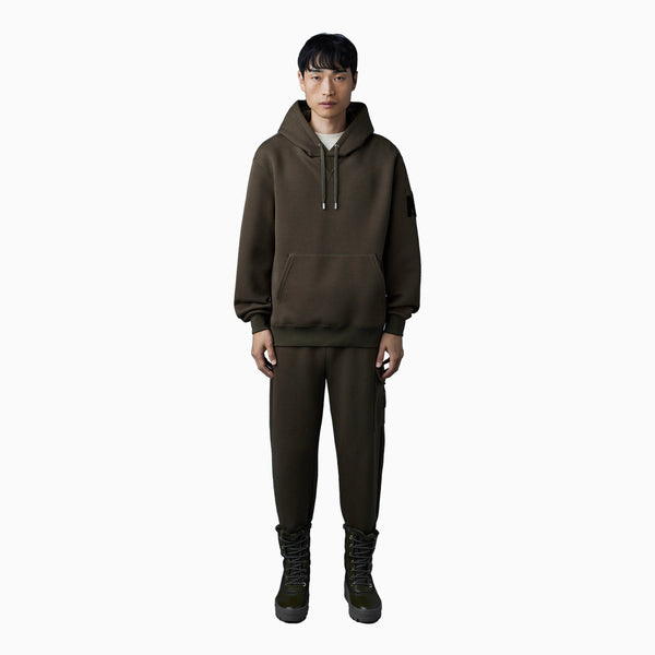 【Mackage】KRYS-R Chris R Hooded Sweatshirt Light Purple KRYS Pullover Hoodie with Velvet Embroidery Ice | Mackage