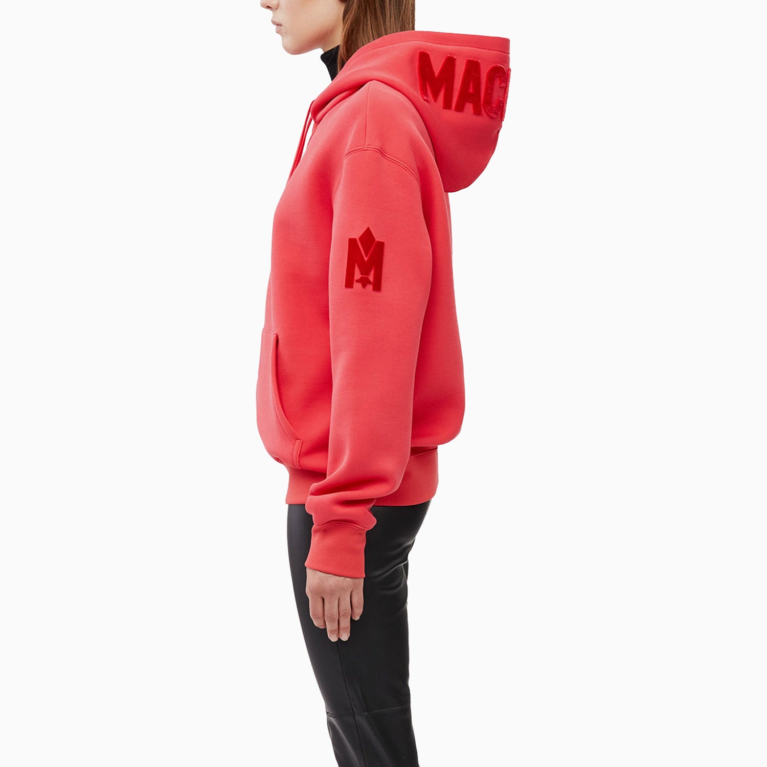 KRYS Pull Over Hoodie With Velvet Embroidery