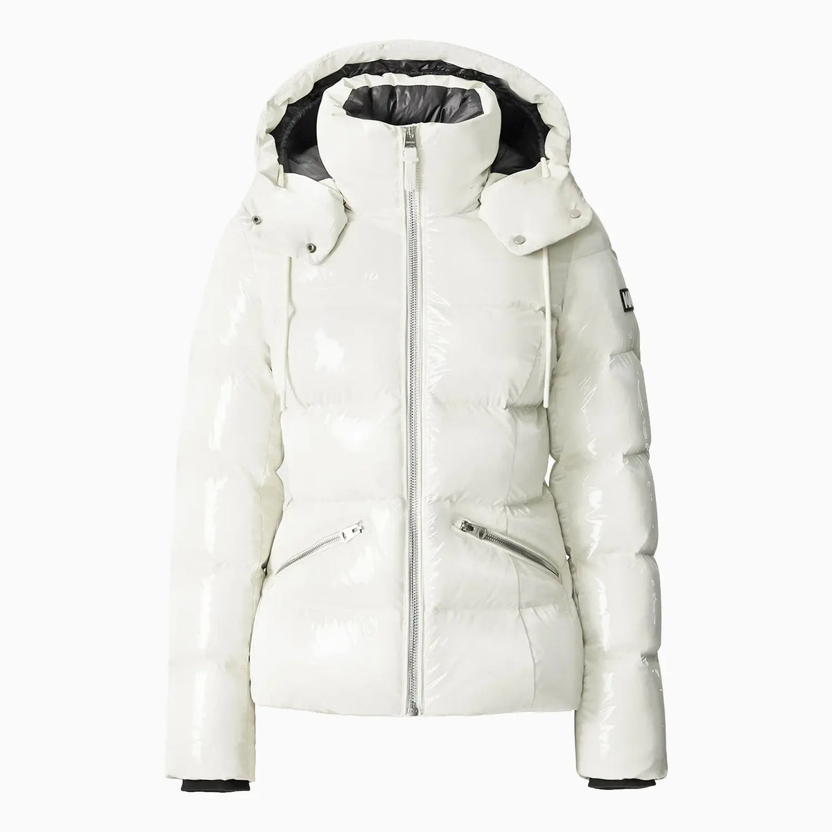 Women's MADALYN-GLO High-Gloss Down Jacket With Removable Hood