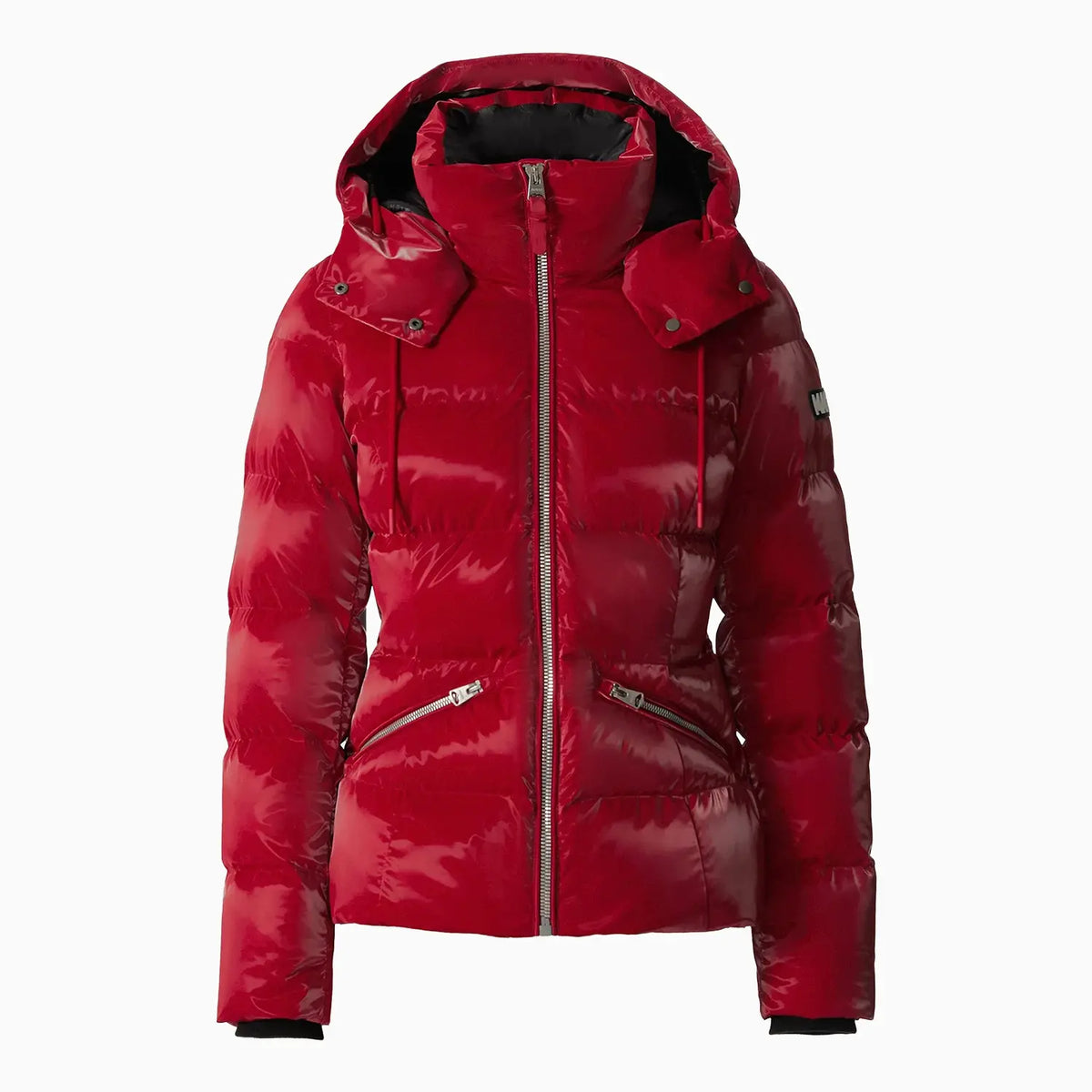 Women's MADALYN-GLO High-Gloss Down Jacket With Removable Hood