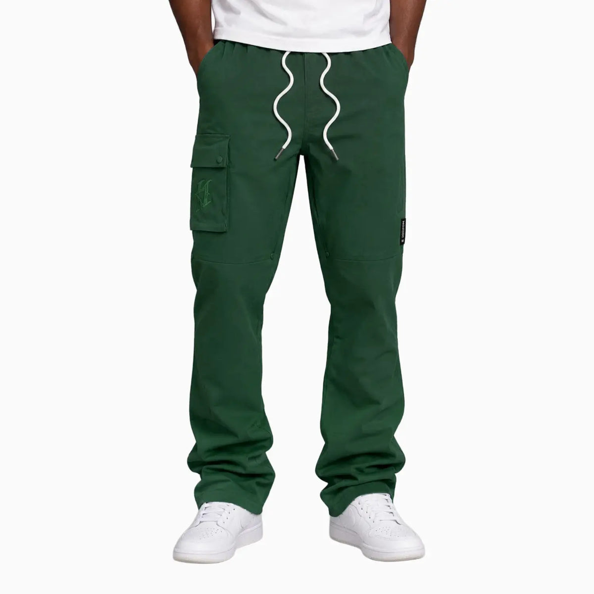 Men's Adorni Nylon Stacked Pant Makobi - Tops and Bottoms USA