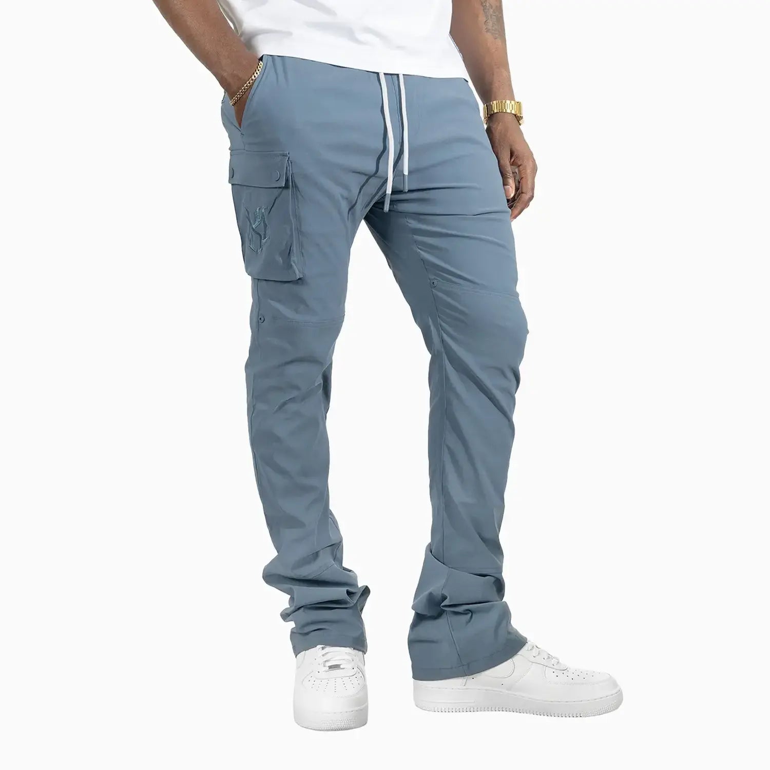 Men's Adorni Nylon Stacked Pant
