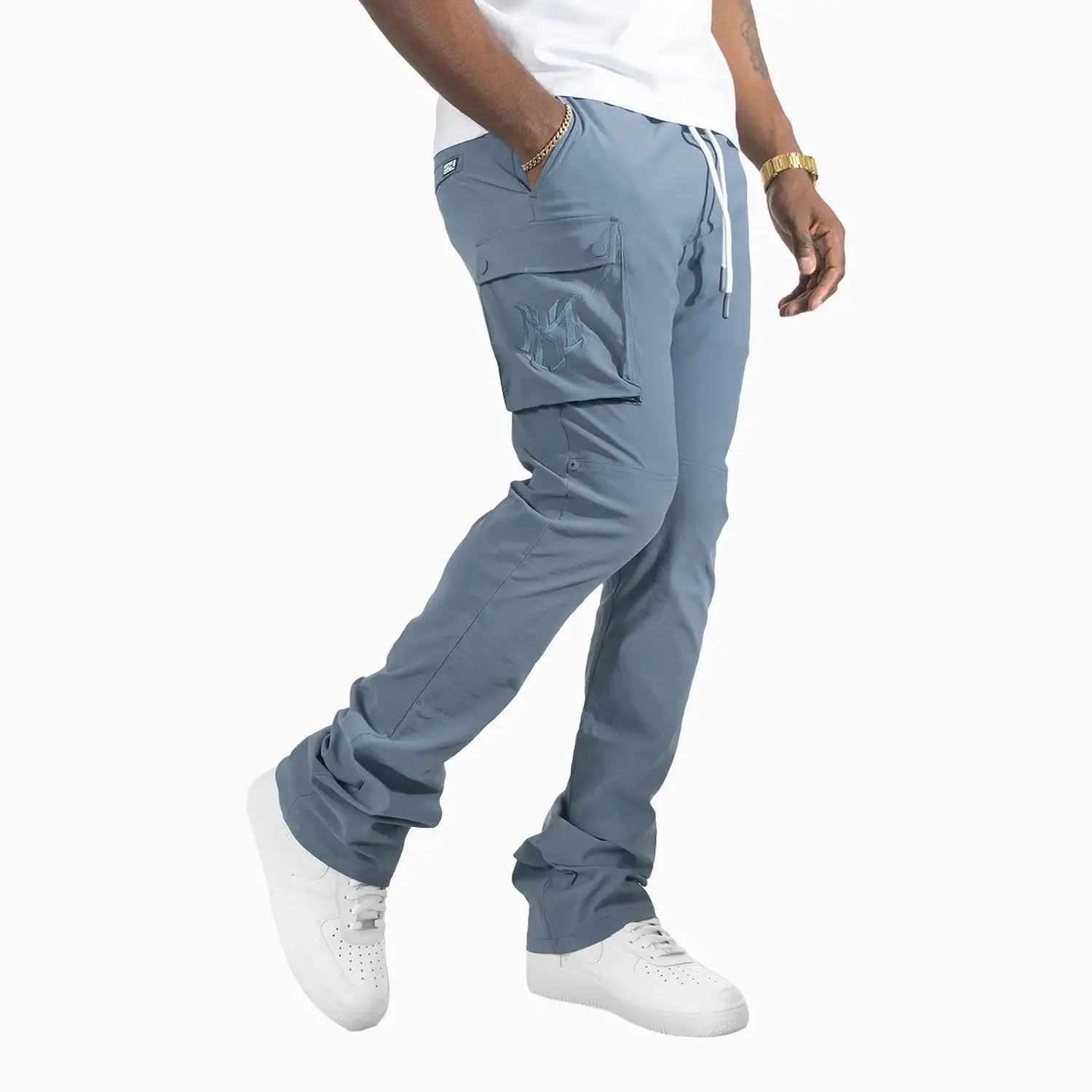 Men's Adorni Nylon Stacked Pant