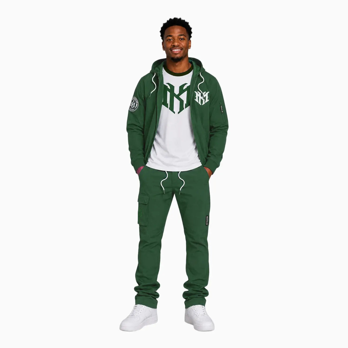 Men's Adorni Zip Up Hoodie Makobi - Tops and Bottoms USA
