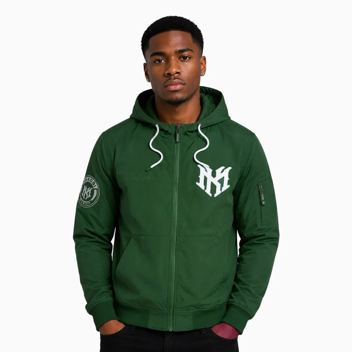 Men's Adorni Zip Up Hoodie Makobi - Tops and Bottoms USA