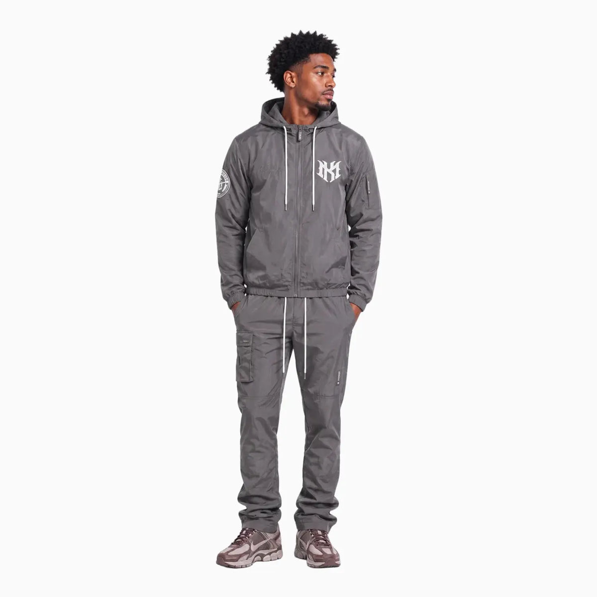 Men's Adorni Nylon Jacket Makobi - Tops and Bottoms USA