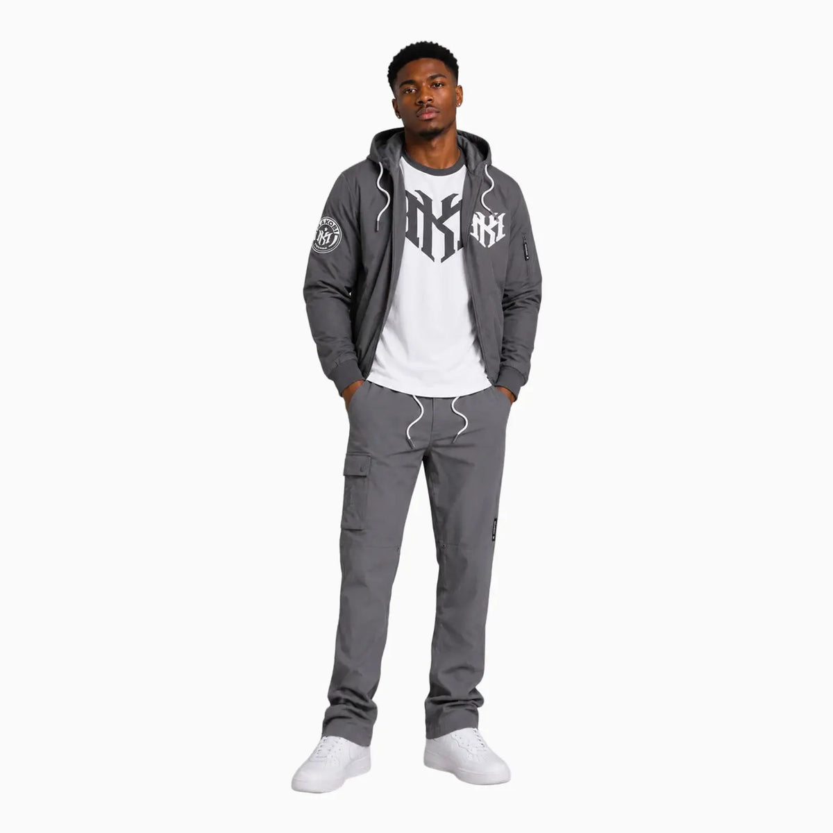 Men's Adorni Nylon Jacket Makobi - Tops and Bottoms USA