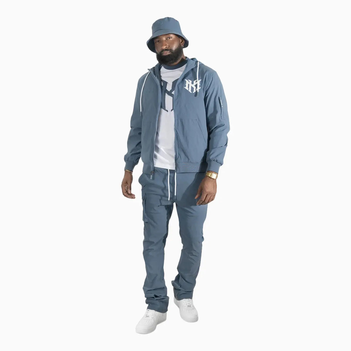 Men's Adorni Zip Up Hoodie Makobi - Tops and Bottoms USA