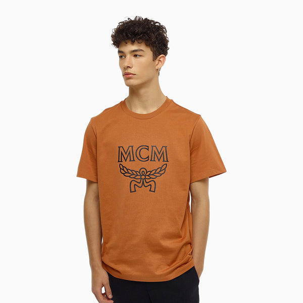 Tシャツ・カットソー MCM Men T Shirts MHTFSMM01 CO BROWN mcm-men-s-classic-logo-t-shirt