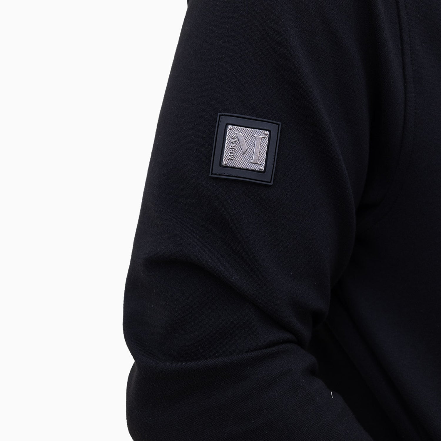 mens-meras-timeless-logo-pull-over-hoodie-mh2301-black