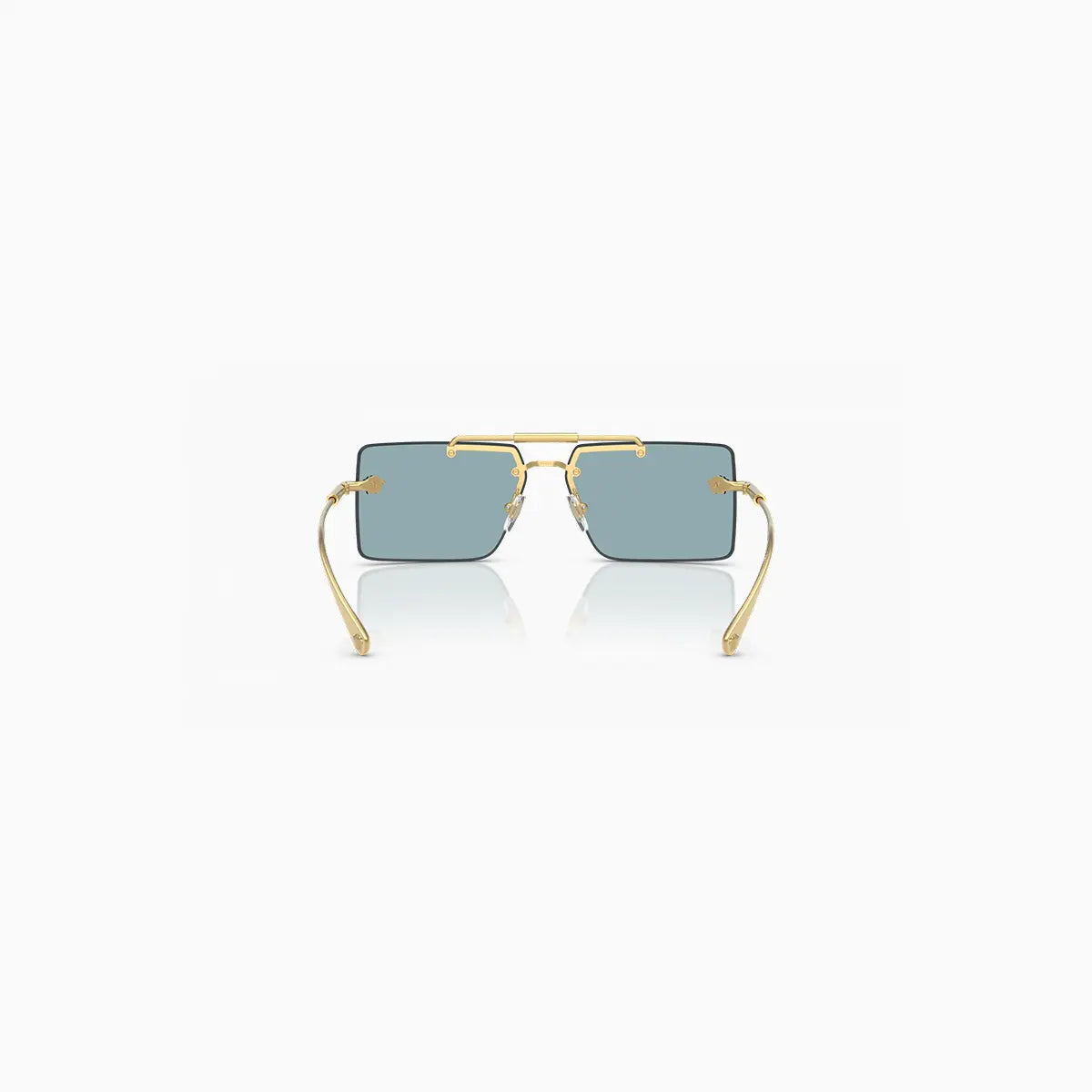 Men's Versace Gold Blue Sunglasses