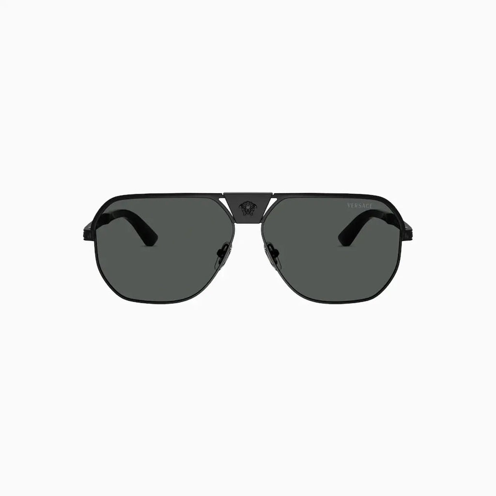 Men's Versace Greca Flow Navigator Sunglasses