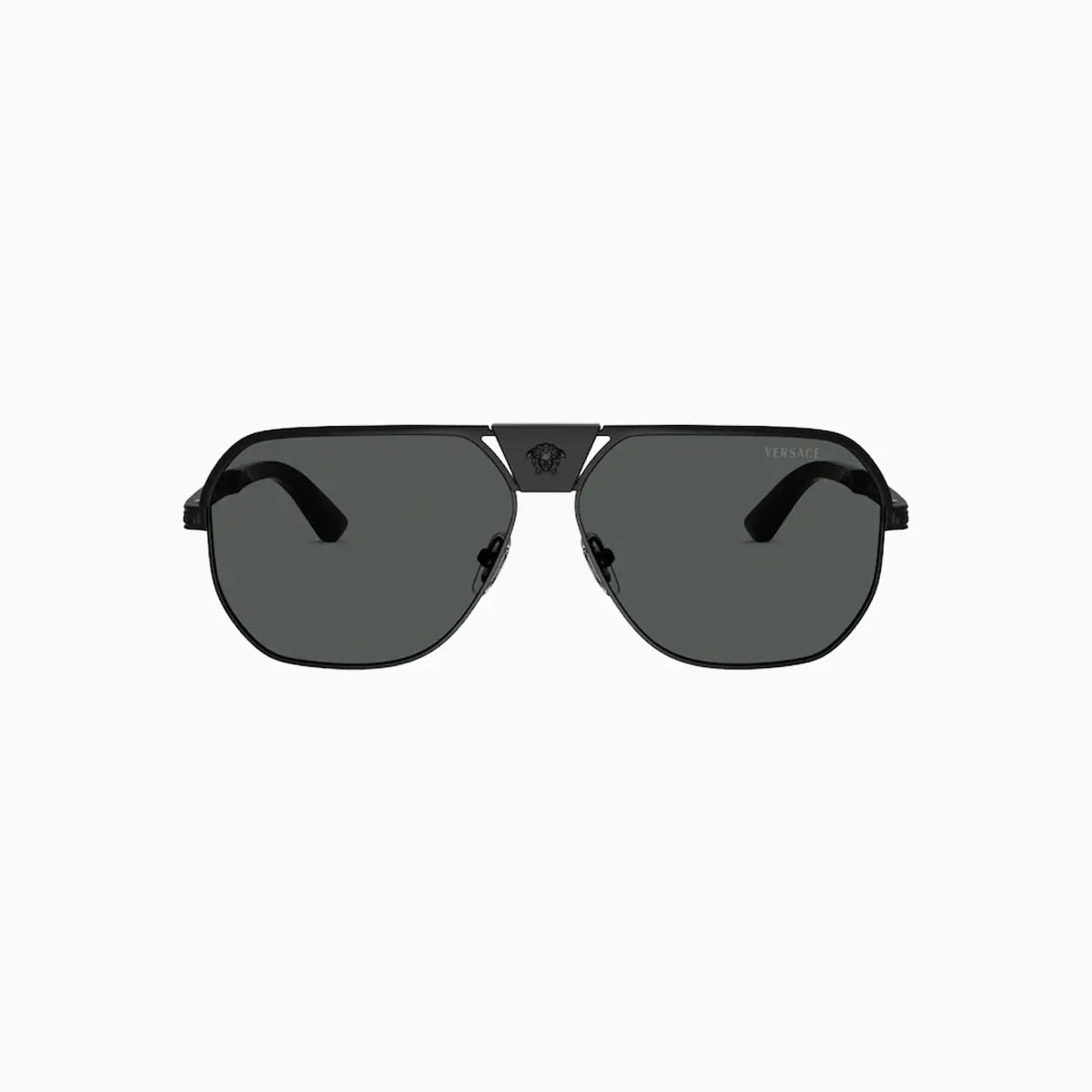 Men's Versace Greca Flow Navigator Sunglasses