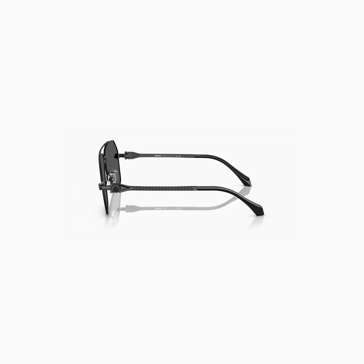 Men's Versace Metal Black Sunglasses Versace - Tops and Bottoms USA