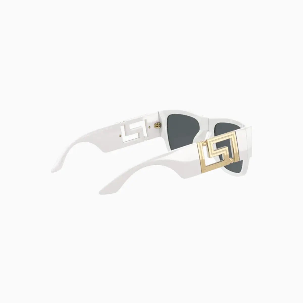Men's Versace White Dark Grey Sunglasses Versace - Tops and Bottoms USA