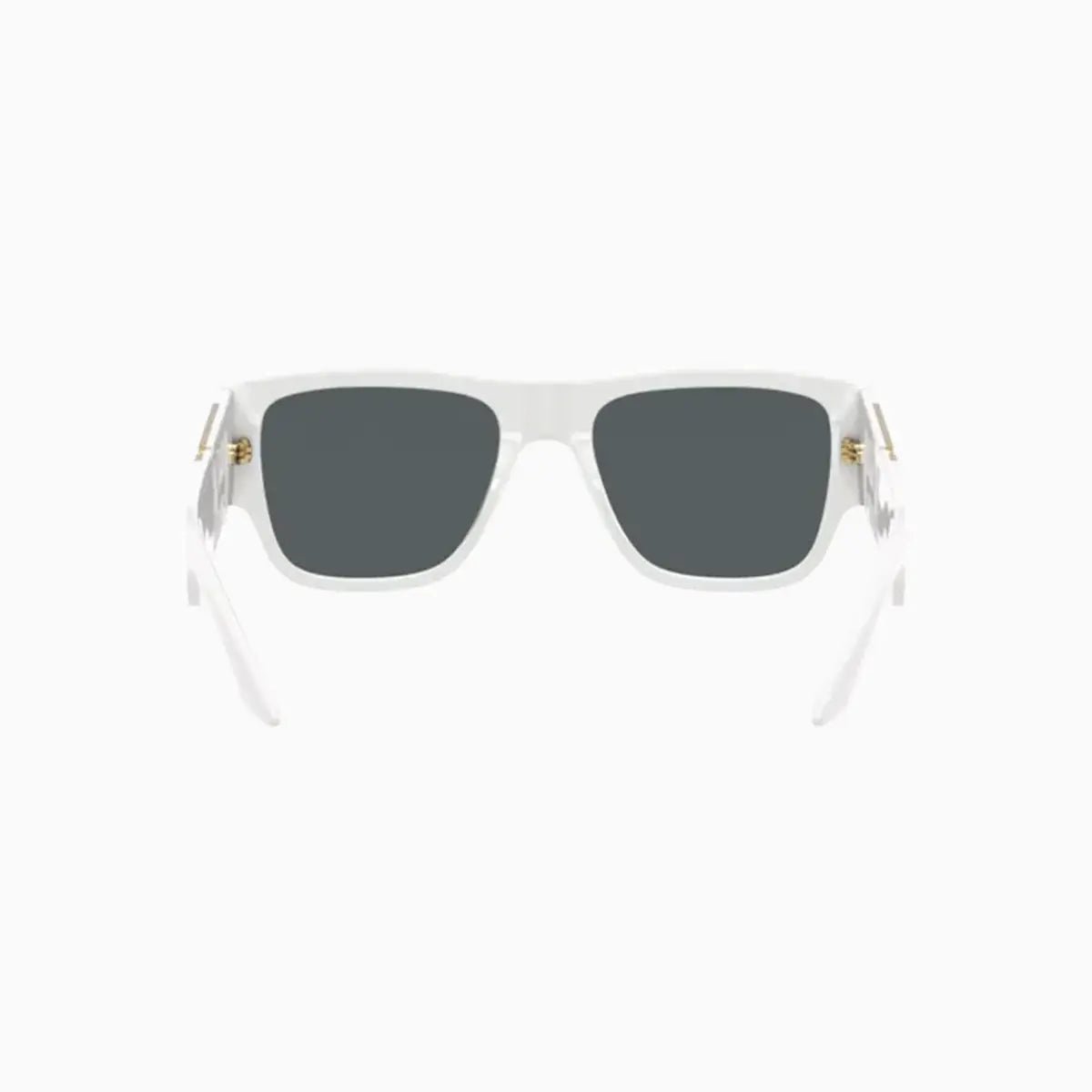Men's Versace White Dark Grey Sunglasses Versace - Tops and Bottoms USA